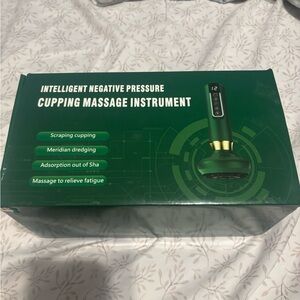 Intelligent Negative Pressure Cupping Massage Instrument - Green